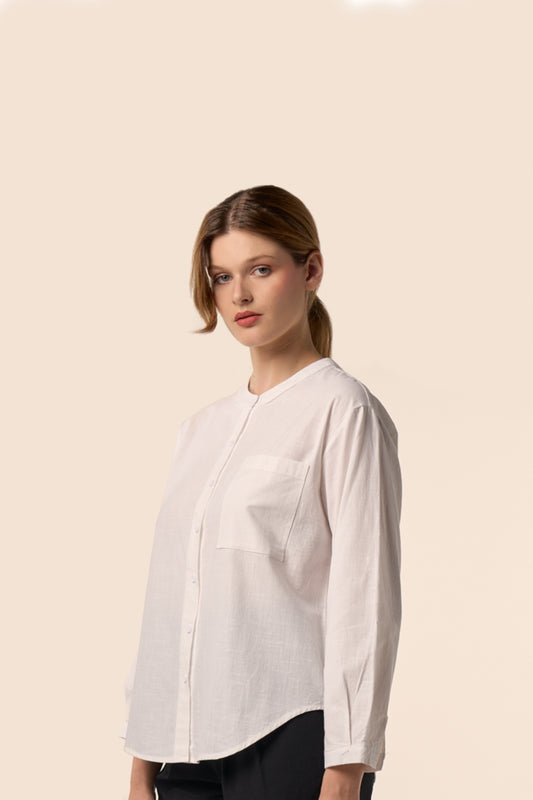 CHEMISIER CHLOE BLANCHE