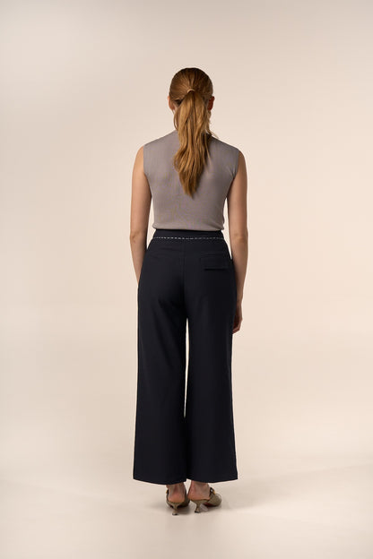 PANTALON CENDRÉ NOIR
