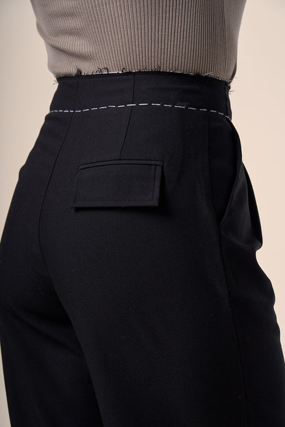 PANTALON CENDRÉ NOIR