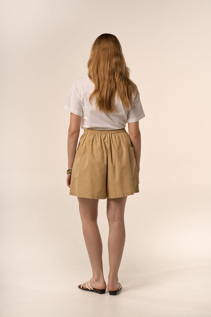 SHORT JASMINE MOUTARD