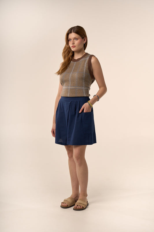 SHORT JASMINE BLEU MARINE