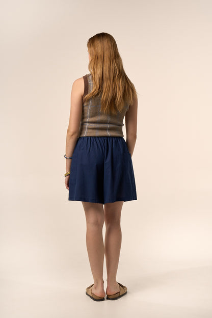 SHORT JASMINE BLEU MARINE