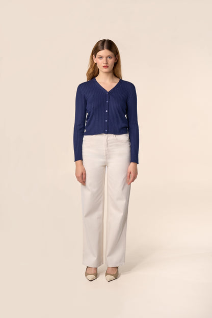 GILET KAIA BLEU MARINE