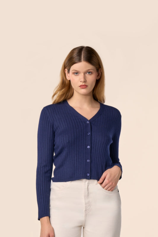 GILET KAIA BLEU MARINE