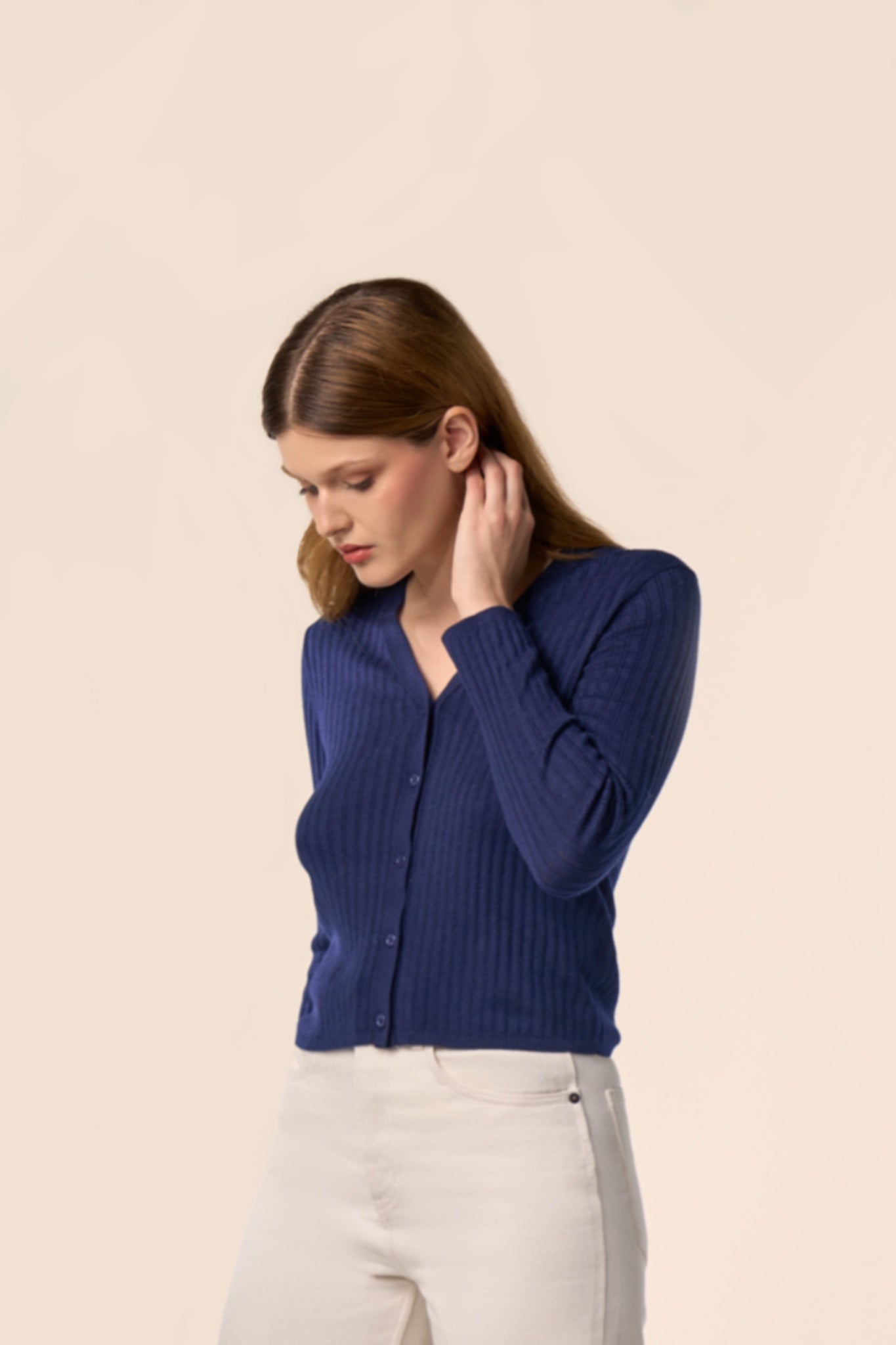 GILET KAIA BLEU MARINE