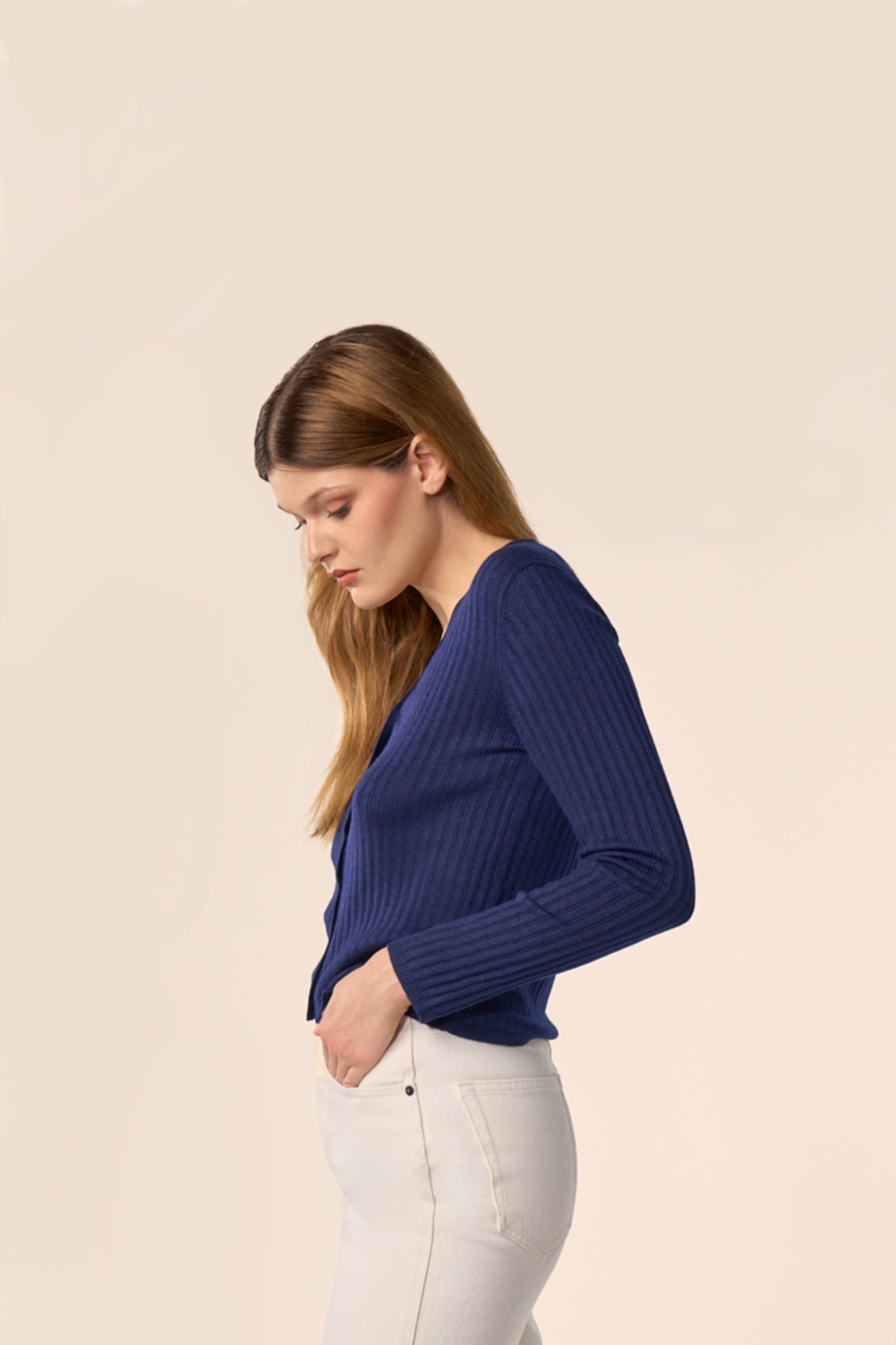 GILET KAIA BLEU MARINE