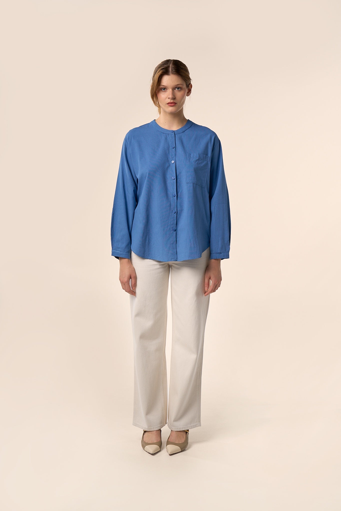 CHEMISIER CHLOE BLEU