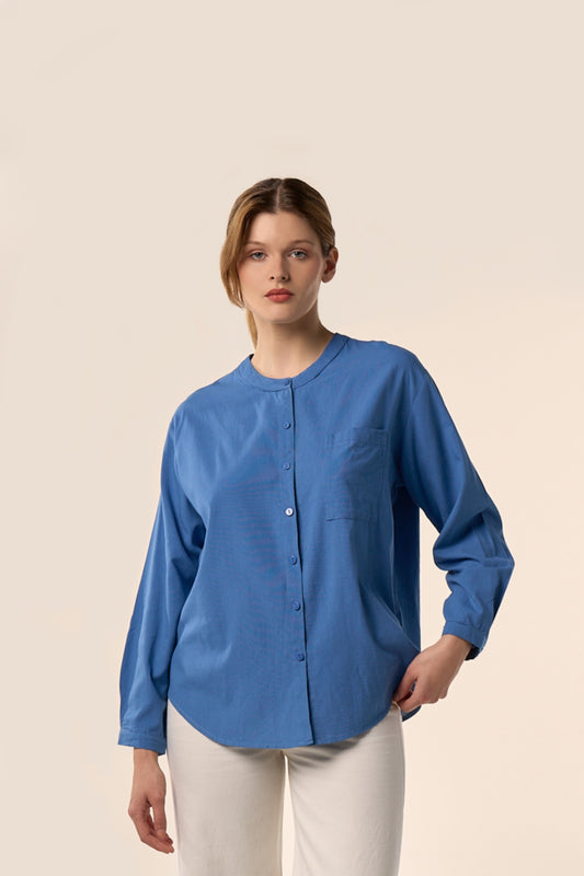 CHEMISIER CHLOE BLEU