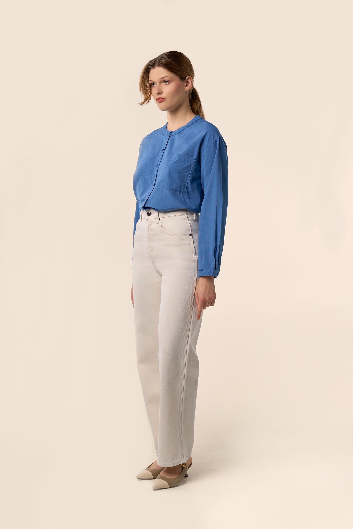 CHEMISIER CHLOE BLEU