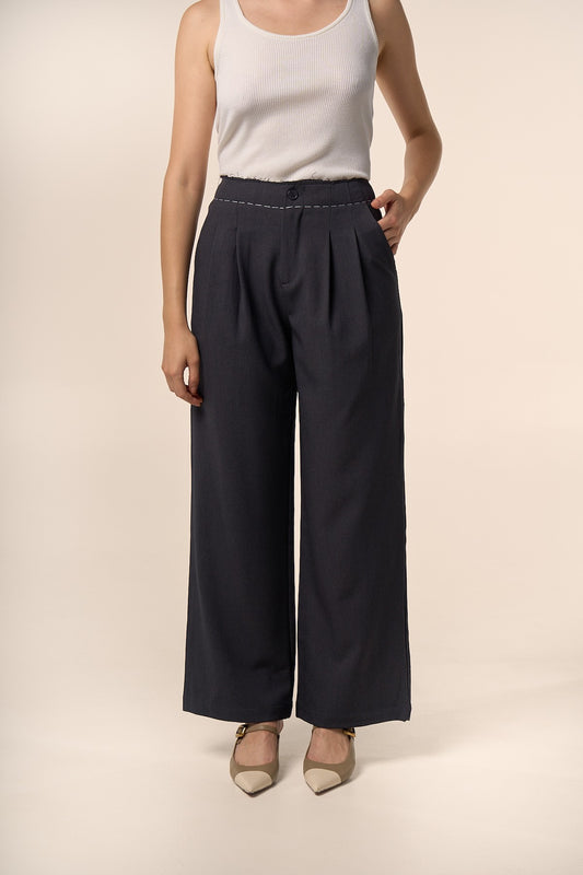 PANTALON CENDRÉ GRIS