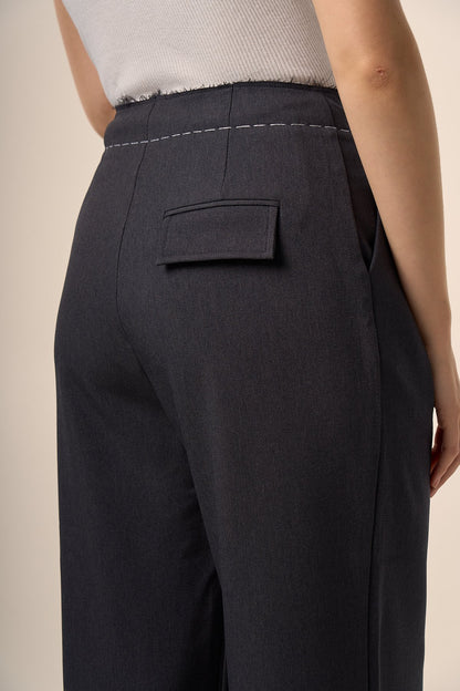 PANTALON CENDRÉ GRIS